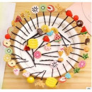 [Children's accessories hair ornaments, banquet modeling series] lovely fruit animal hairpin / children hairpin / children hair ornaments / sea folder / spring clip / side clip "1 into the equipment" ☆