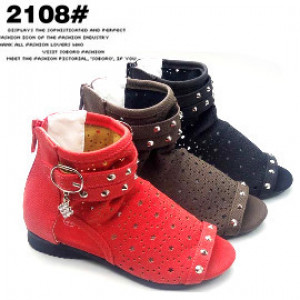 [Children's shoes, boots all kinds of shoes] fashion boys and girls boots ~ winter must be lovely hair ball irregular dots fashion children's snow boots / rubber non-slip boots / children's autumn and winter boots