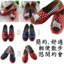 【親子款鞋子帆布鞋】輕量級穿起來無負擔大童/時尚媽咪休閒鞋/運動懶人鞋/包鞋腳長22-25