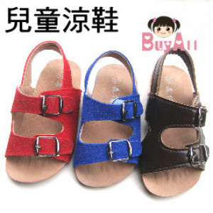 Spring and summer must be Bocan beef tendon bottom anti-fur sandals series] boys and girls sandals / children's shoes / spring and summer sandals / boys and girls shoes / children's shoes for foot long 14-16