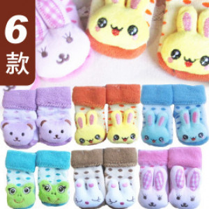 [Baby special shape shoes socks] quality collection version of animal doll baby socks / anti-slippery socks / baby socks ★ bottom anti-skid design