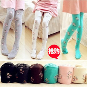 [Winter pants, warm pantyhose series] combed cotton stockings children's fashion modeling pantyhose / wild pantyhose / underwear socks / warm pantyhose ☆ S / M / L ☆