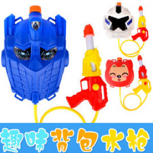 [Spring and summer play water, essential supplies series] lovely backpack modeling water guns play water sets / beach play / children's toys / summer water / swimming water / water gun backpack