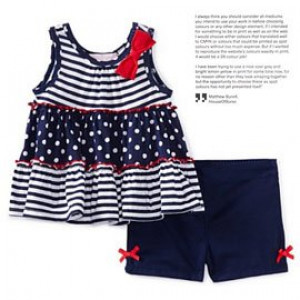 [Children's spring and summer casual wear series] - striped dots vest + pants ☆ spring and summer suit / children's clothing summer to go out, play the best outfits ☆ 1-6y