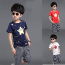 [Best European style big boy clothing fashion home leisure tourism] European Fashion Pant boys suit two groups, formal or leisure very sense of design / spring and summer 7 pants suit ☆ 100-150