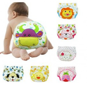 [Fine quality cotton thicker layer of protection] Training Pants Training Pants cotton cute animal shapes thick bottom / briefs / cartoon underwear / pants learning / training pants / leak-proof pants
