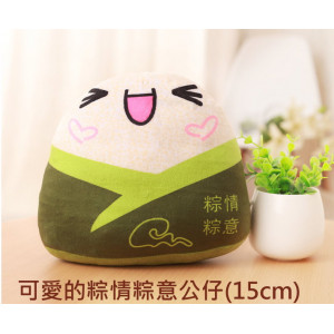 Dumplings rumplings Italian dolls ~ Dragon Boat Festival creative simulation big dumplings plush toys doll doll pillow activities gift 15 cm