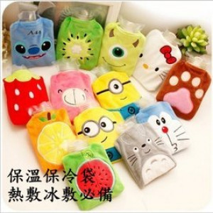【Easy to use household items, cartoon hot and cold water bag, warm hand Po】 ice. Heat through the road modeling is very cute, adults and children are available / warm supplies / warm package / swelling ice