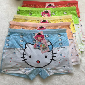 [Children's accessories underwear series] cool Mo Daier cotton is underwear is also a safety pants exquisite cotton good breathable card wow card cartoon quality flat mouth four corners underwear / children's underwear / cotton underwear