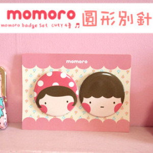 [Children's lovely fashion accessories series] each group 2 into the baby decoration is a good helper - South Korea momoro cute Japanese style pin / brooch / badge