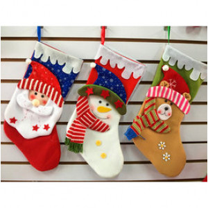 【Backpack accessories storage bag series】 installed gifts or baby accessories, festive Christmas New Year's Eve part is no shortage of Christmas hanging socks / three-dimensional doll Christmas gift bag / birthday gift bag ☆