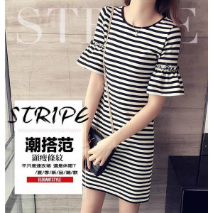 連身裙【少女,親子款春夏透氣棉料長版洋裝】精緻作工洋裝裙式,非常透氣不悶熱正式休閒兩相宜/長版上衣/短袖洋裝50-75公斤