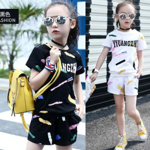 High-quality fashion children's clothing brand series [spring and summer temperament princess installed] combed cool sense of cotton through the absolute praise push 2