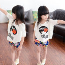 【Good spring and summer shorts princess casual suit】 good wear elastic fine cotton shape short-sleeved shorts spring and summer suit / leisure suits / children's clothing ☆ 100-140 ☆